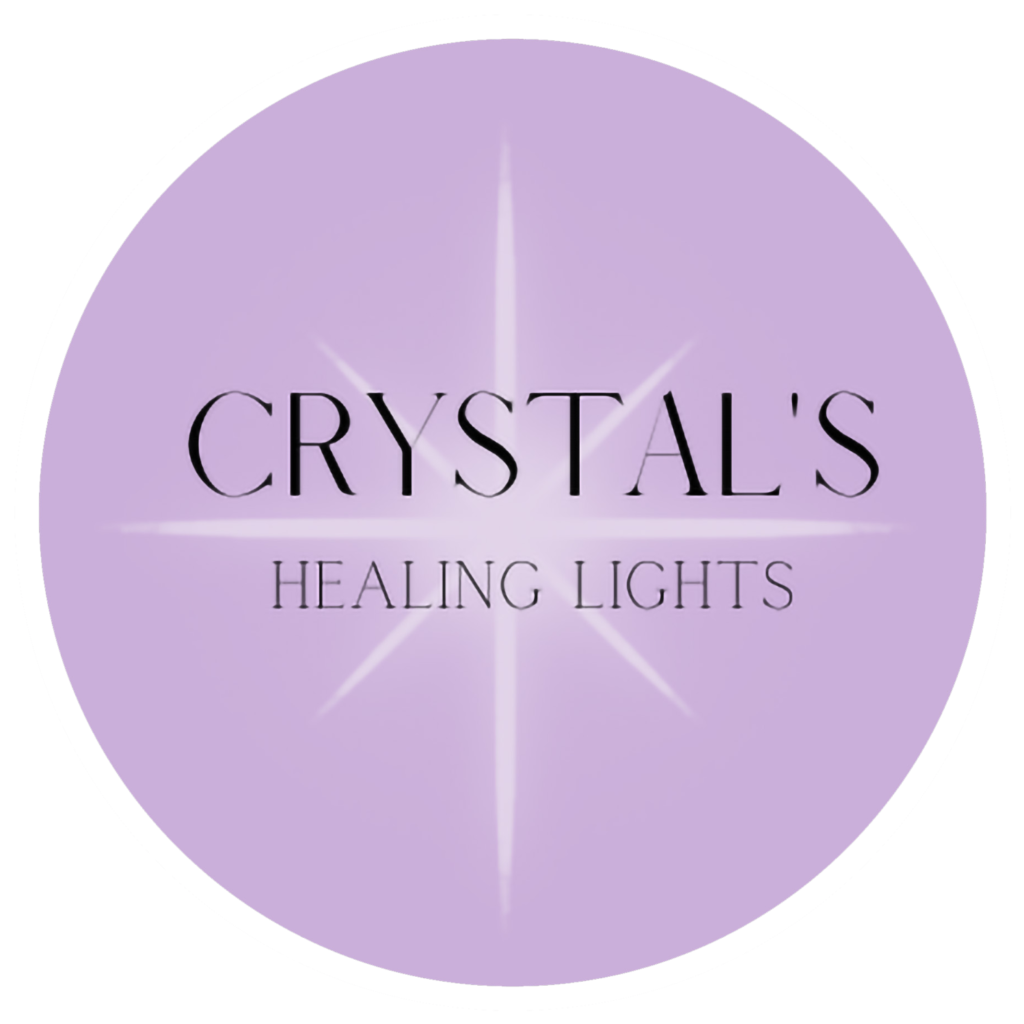 Crystals healing lights