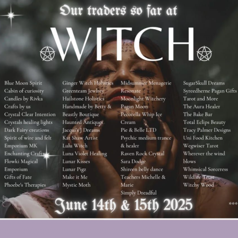 Enter the Magic at Witch 2025 A Festival of Spirituality, Paganism